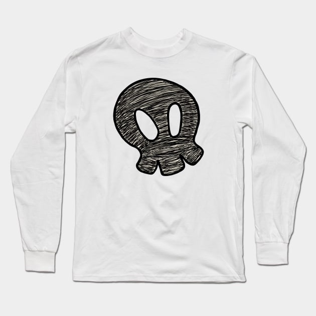 Papa Skull Long Sleeve T-Shirt by Kristal Stittle